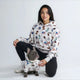 USA Hoodie Light Grey