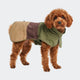 Dog Raincoat - Green Brown