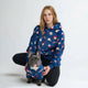 France Hoodie Blue