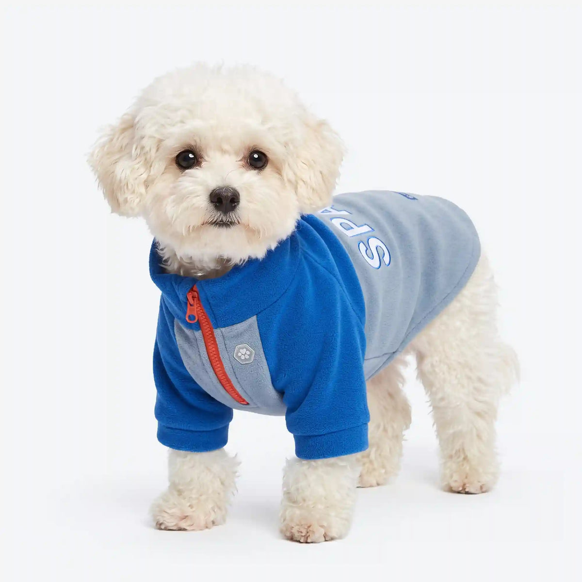 Plush Fleece Dog Sweater - Royal Blue