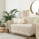 Inca Brown Couch Cover