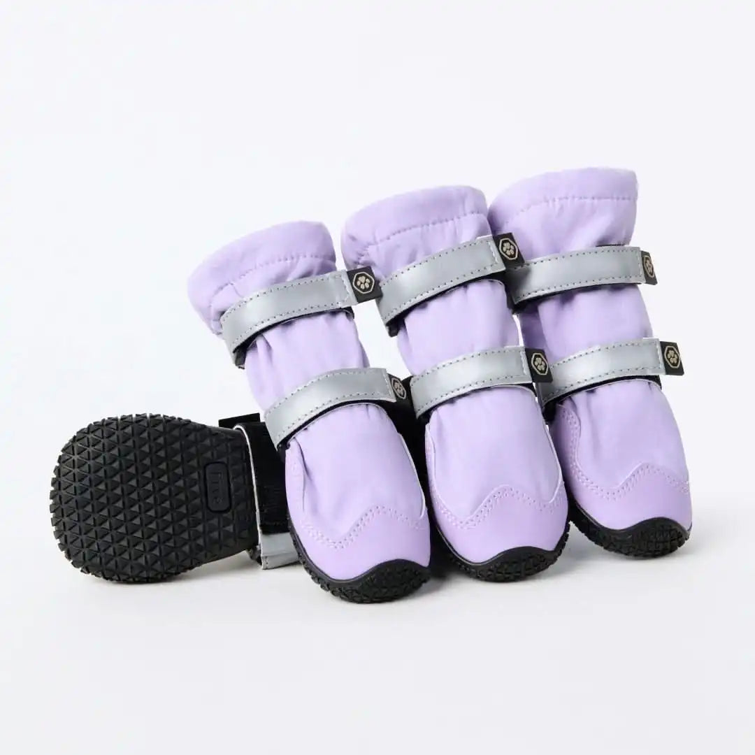 Dog Rainboots, Waterproof Dog Shoes - Lilac